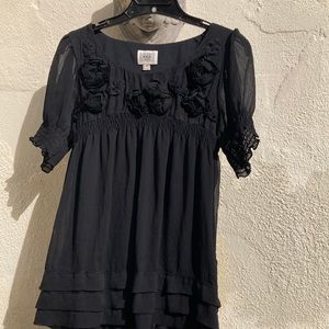 COPY - eci new york cottagecore style top blouse sz 10